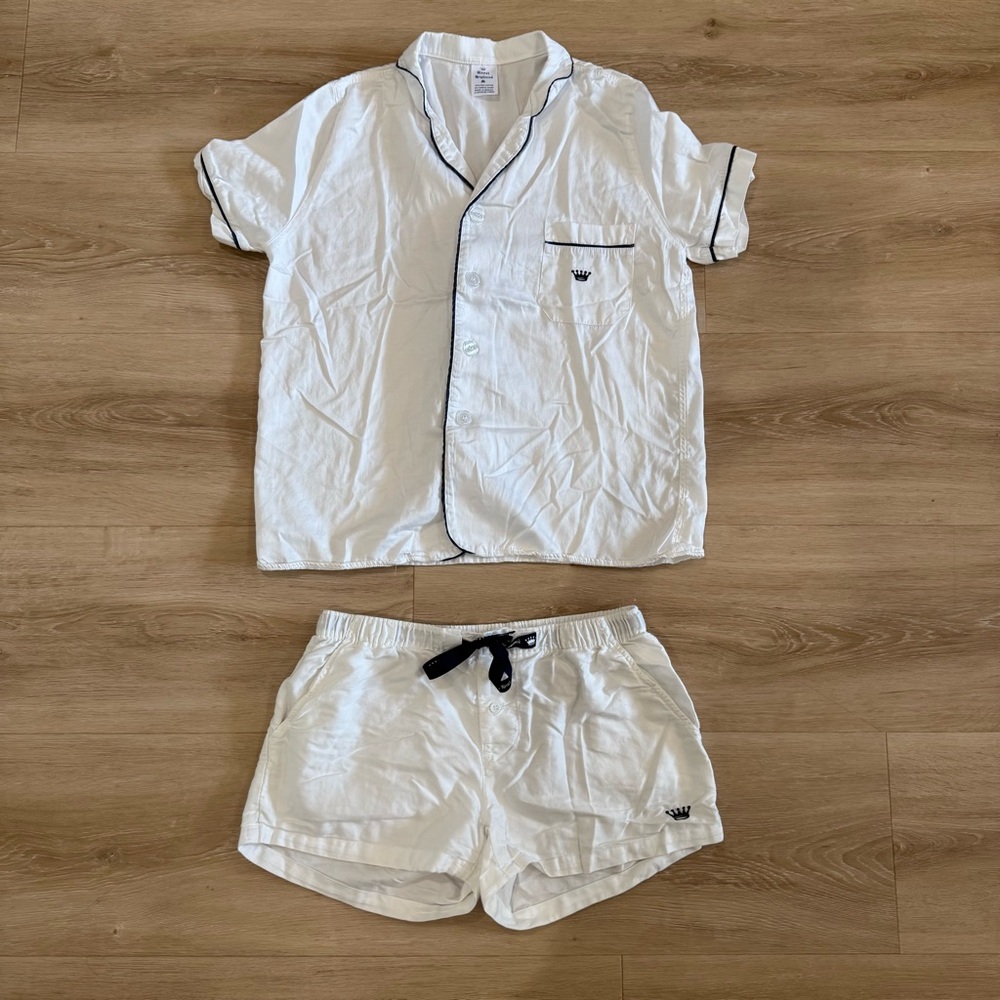 Royal Highnies White PJ Set